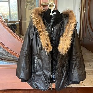 Black Mackage Woman's Jacket size small. Very good condition.